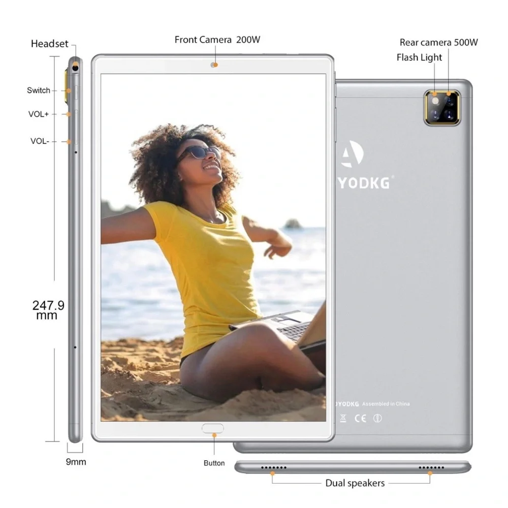 5G WIFI Android 10.0 Tablet